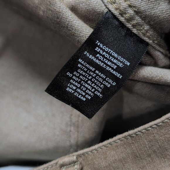 Lafayette 148 Pants Womens 14 Brown Mercer Slim Leg Pants Midrise - Picture 5 of 8